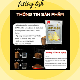 Mồi câu cá Khó Chịu Trắng chính hãng chuyên câu rô phi tự nhiên ,dịch vụ
