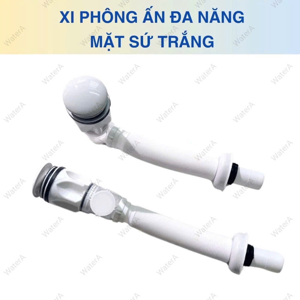 Bộ xả lavabo, xả bồn rửa mặt nút nhấn sứ | Shopee Việt Nam