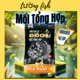 Mồi câu Khó Chịu Đen chính hãng mồi tổng hợp tự nhiên dịch vụ