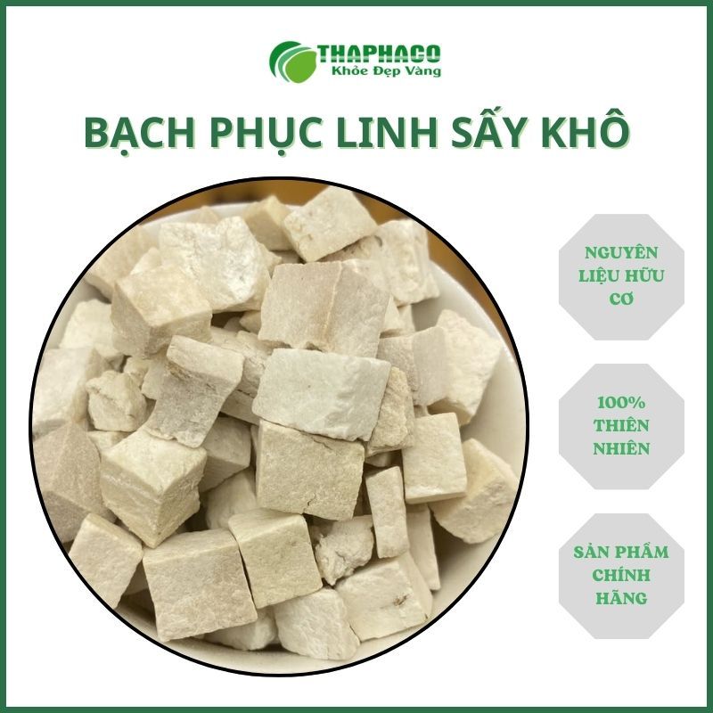 Bạch phục linh nguyên chất - hàng thượng hạng túi lớn loại 1kg