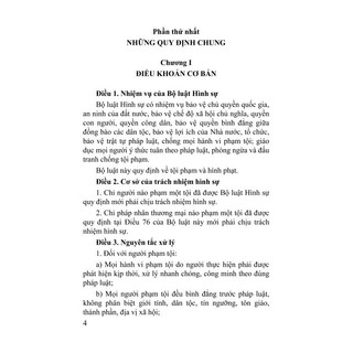 Sách - Bộ luật hình sự năm 2015 sửa đổi,bổ sung năm 2017 hiện hành - B129 - ndbooks