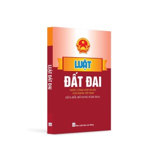 Sách - Luật Đất Đai (Nước Cộng Hòa Xã Hội Chủ Nghĩa Việt Nam - Sửa đổi bổ sung năm 2024) - ndbooks