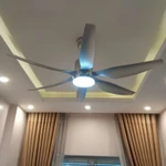 [ Hàng điện máy - lõi đồng ]Quạt Trần Đèn 6 Cánh DC65W, 6 Cấp Độ Gió, 3 Chế Độ Đèn, Điều Khiển Từ Xa — ảnh 3