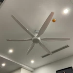 [ Hàng điện máy - lõi đồng ]Quạt Trần Đèn 6 Cánh DC65W, 6 Cấp Độ Gió, 3 Chế Độ Đèn, Điều Khiển Từ Xa — ảnh 4
