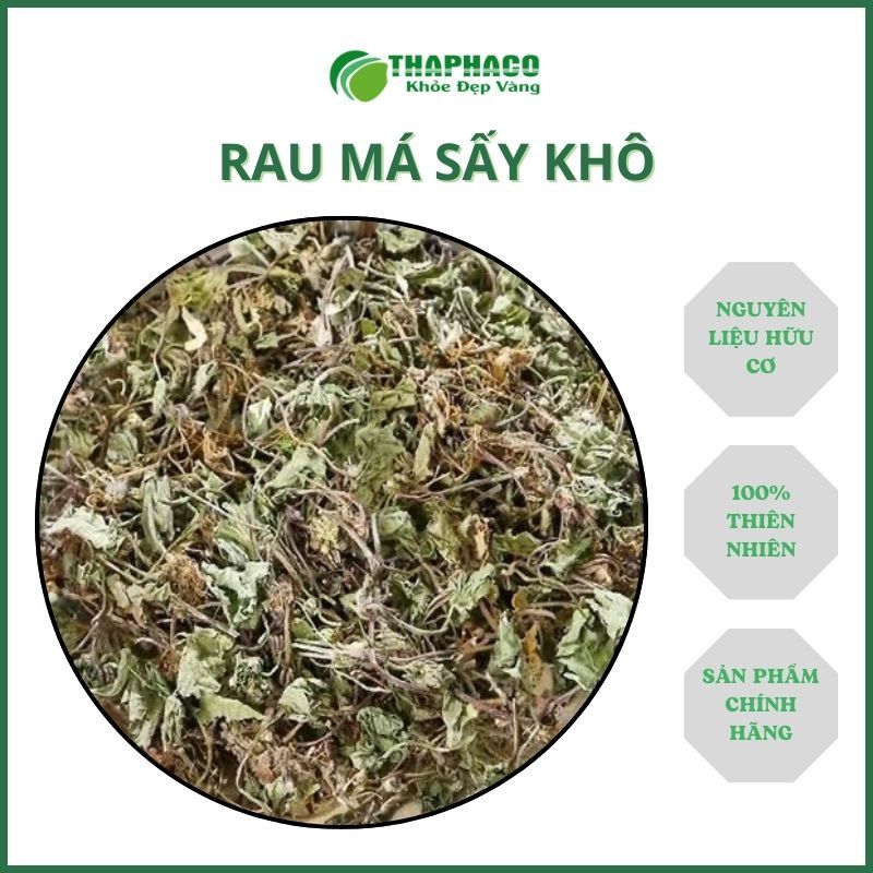 [Thảo Dược] Rau Má Khô Nguyên Chất - Hàng Loại 1 -  100gram - THAPHACO