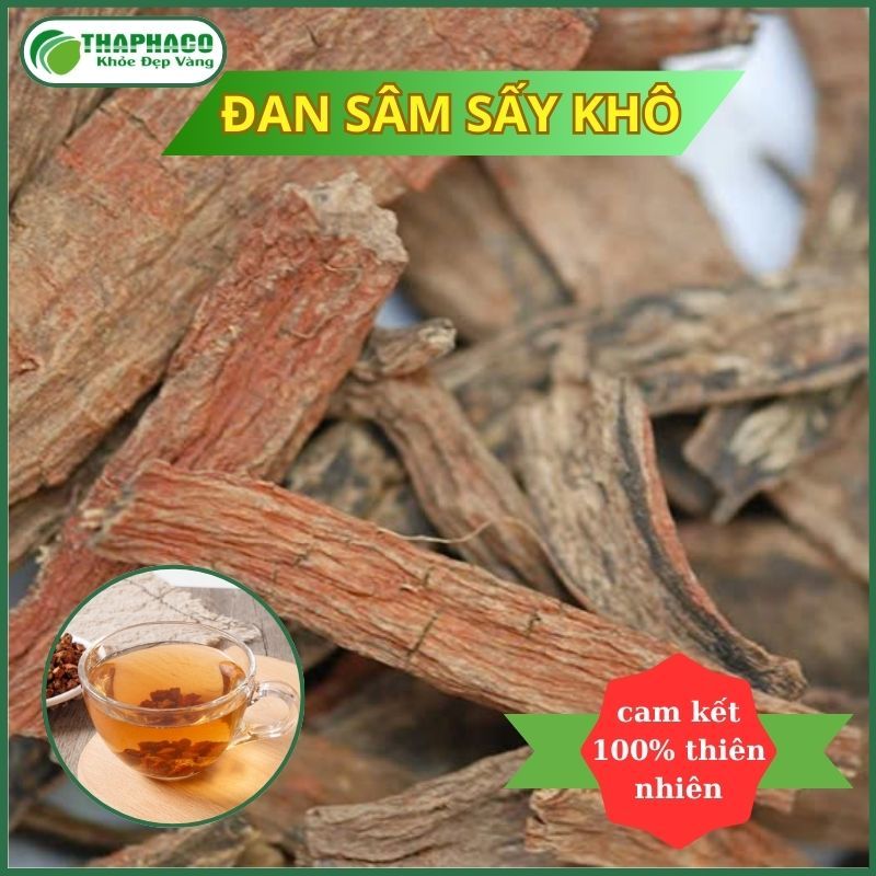 1kg Đan sâm sấy khô hàng sạch thơm giá tốt - Thảo Dược THAPHACO