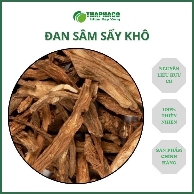 1kg Đan sâm sấy khô hàng sạch thơm giá tốt - Thảo Dược THAPHACO