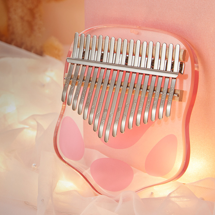 Đàn Kalimba 17 Phím, Đàn Kalimba Trong Suốt Tặng Đầy Đủ Phụ Kiện - Full Phụ Kiện