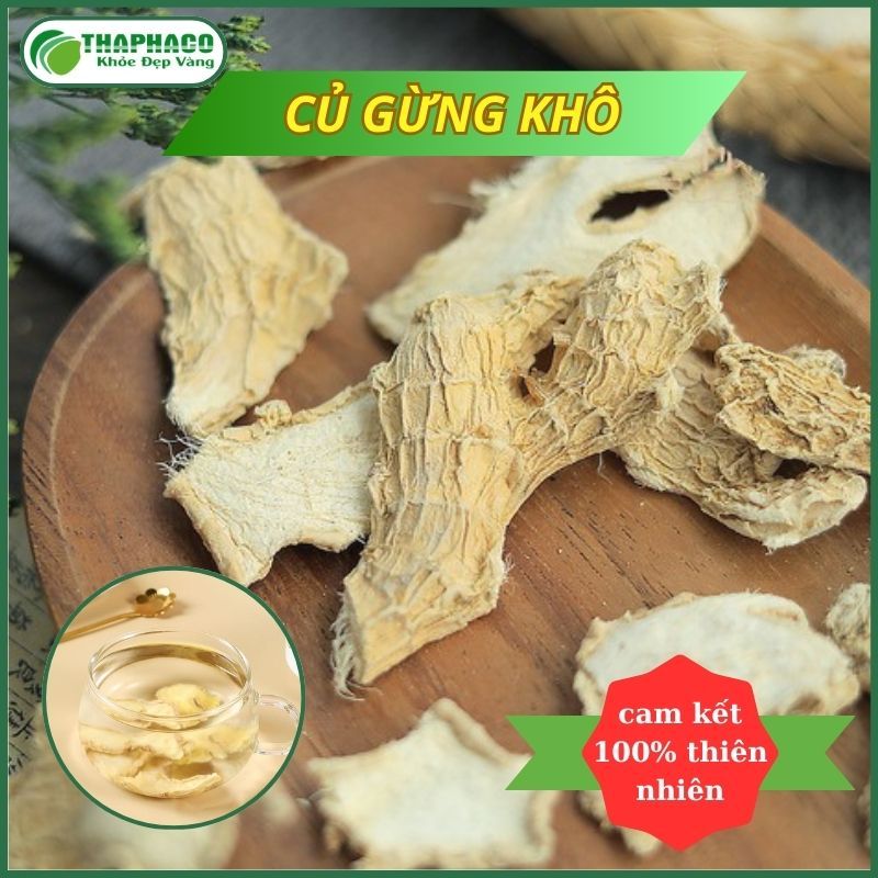 1kg gừng sấy khô - hàng sạch thơm - Thảo Dược THAPHACO