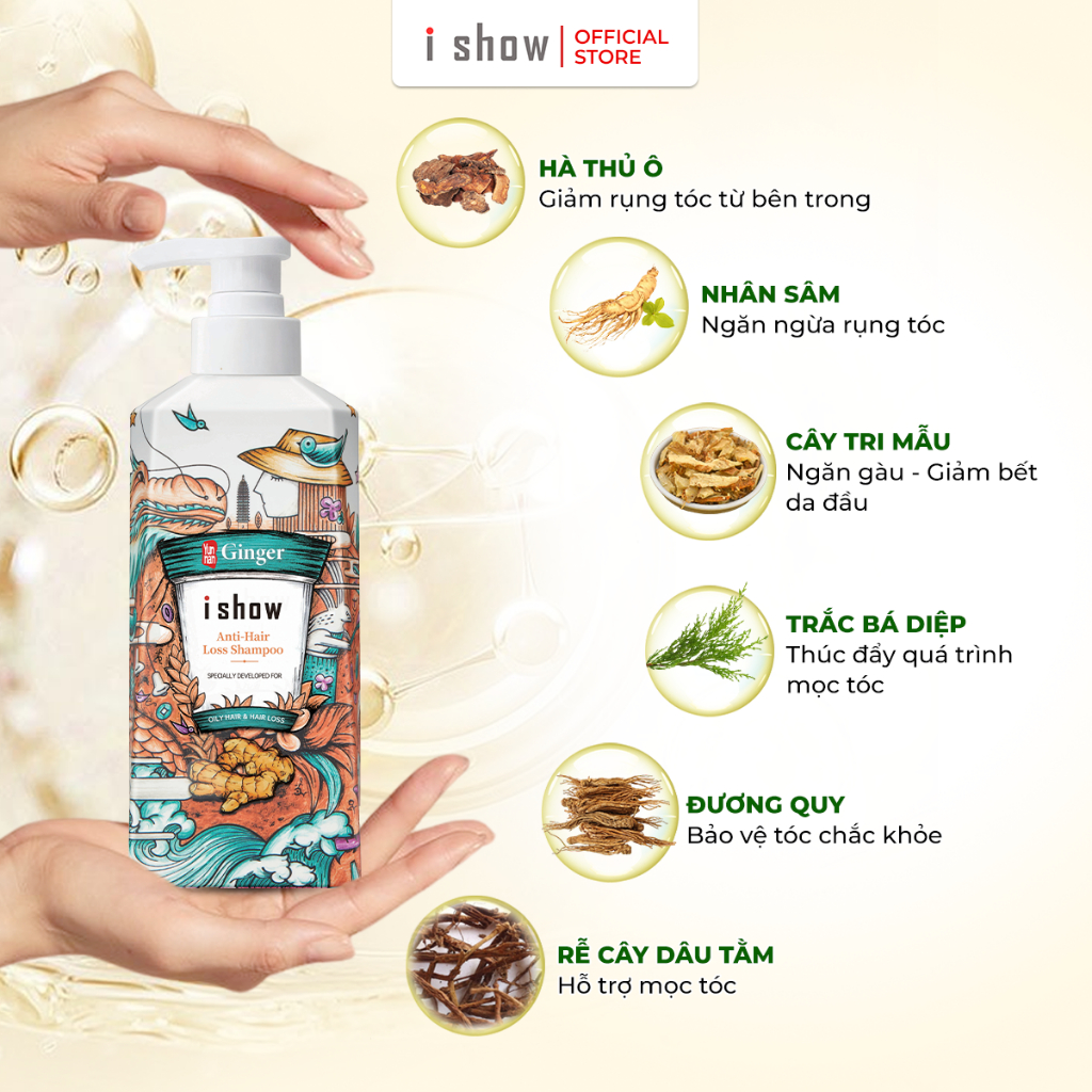 Ảnh Combo Sữa Tắm Dầu Gội I SHOW Chăm Sóc Dưỡng Ẩm Da Và Giảm Gãy Rụng Tóc Hương Thơm Thanh Mát Dễ Chịu 3