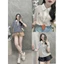 Áo polo kẻ thêu gấu tag FBM hàng QC L1