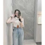 Áo polo kẻ thêu gấu tag FBM hàng QC L1