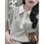 Áo polo kẻ thêu gấu tag FBM hàng QC L1