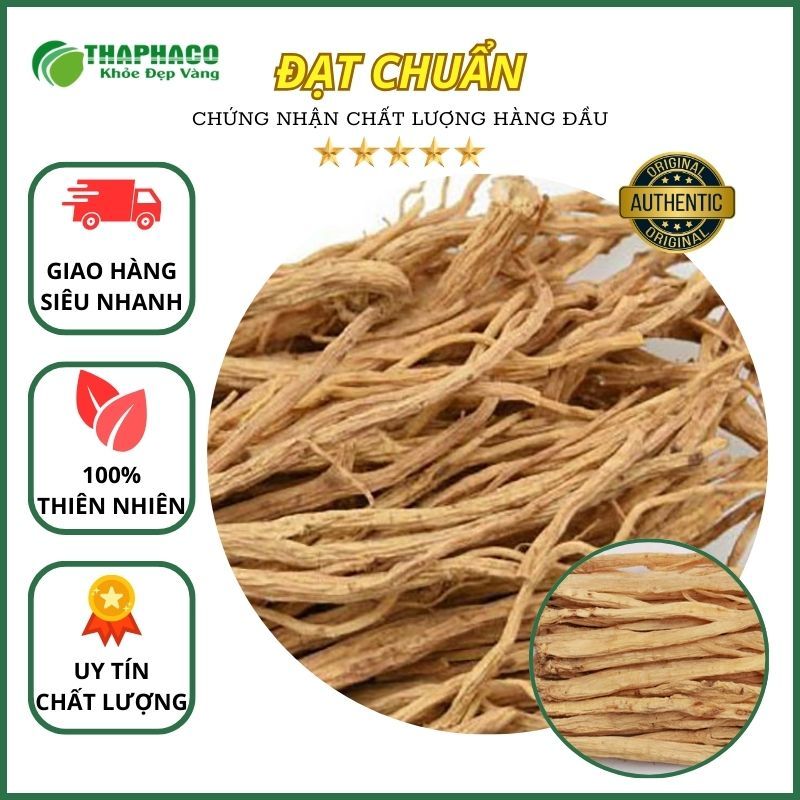 Lộ đẳng sâm sấy khô - hàng sạch thơm giá tốt - Thảo dược THAPHACO - Túi 100gram