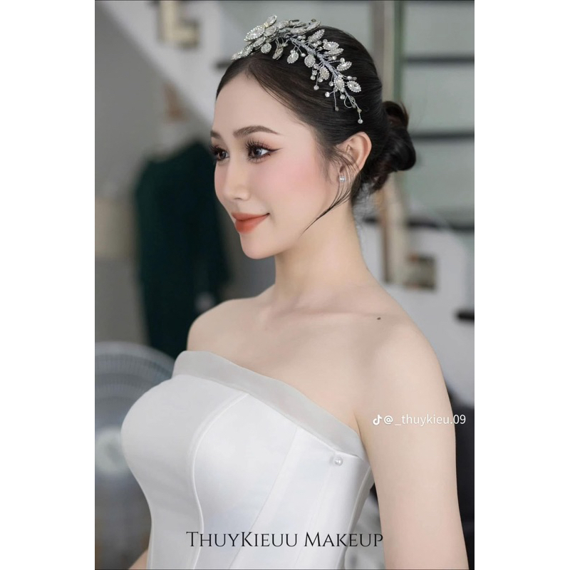 🔥Cài tóc cô dâu đá lấp lánh xinh🔥|PHUKIENCUOIYENLINH