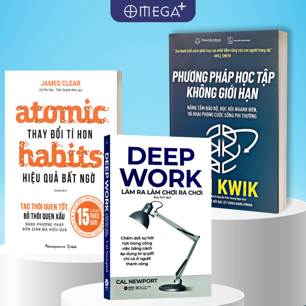 Sách: Phương Pháp Học Tập Không Giới Hạn+Atomic Habits: Thay Đổi Tí Hon ...