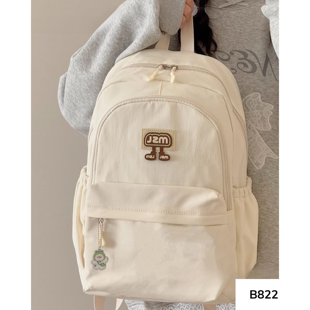 Balo đi học nam nữ nhiều ngăn phong cách Ulzzang hàn quốc cho học sinh các cấp B822 gagastore