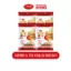 Combo 4 túi bánh quy kem dẻo Kenju 186g, Bánh Quy Nougat, Bánh Kẹo Richy