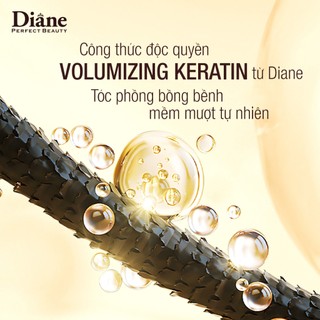 Dầu gội đầu làm phồng tóc mỏng thưa tóc xẹp tóc dầu bết Moist Diane Extra Volume & Scalp 450ml