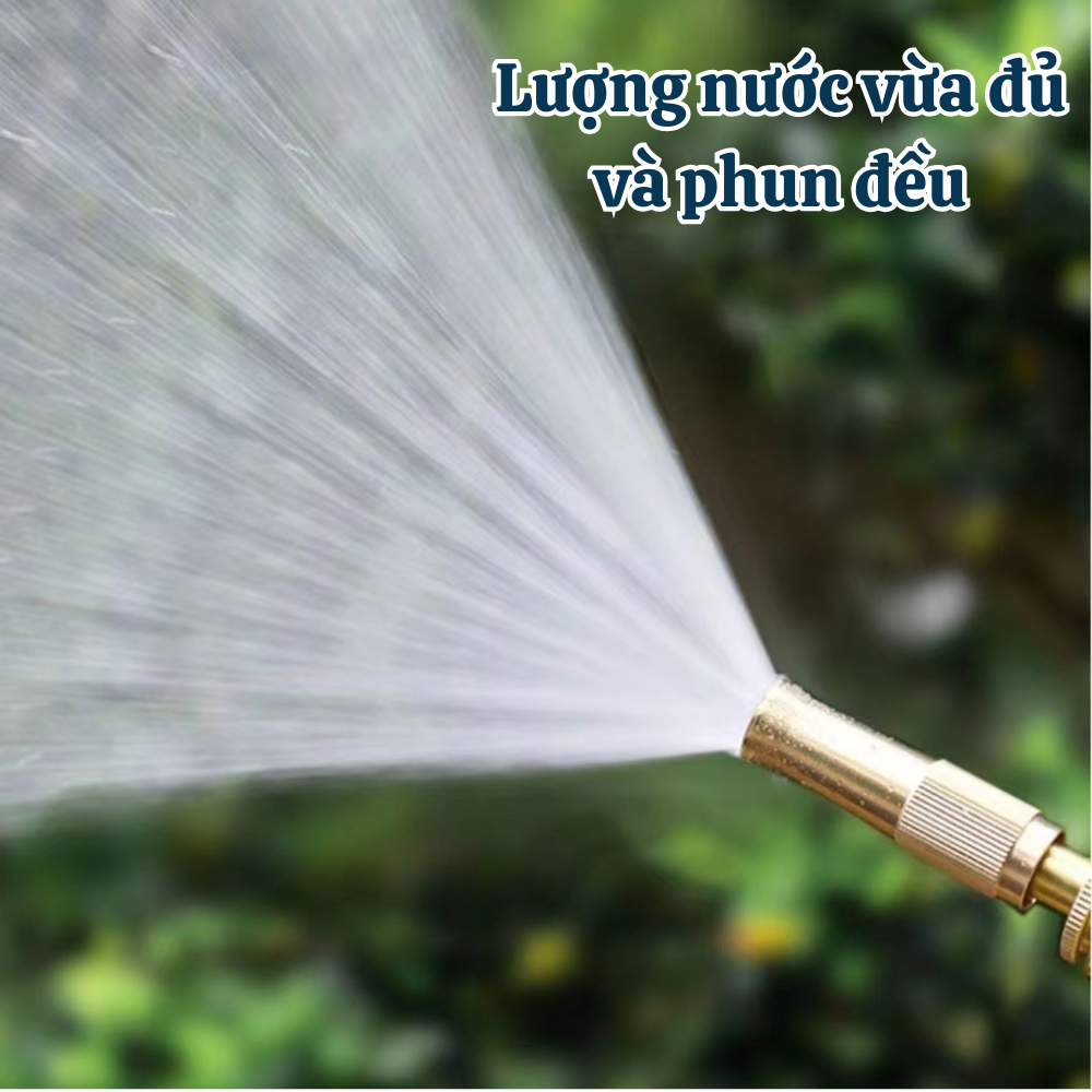 Set vòi xịt áp lực cao dành cho tưới cây rửa xe tưới vườn 5-10-15-20m DinoHome