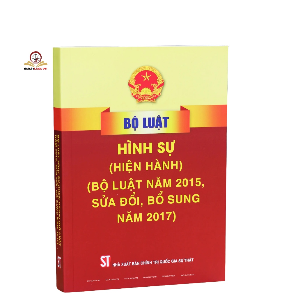 Ảnh Sách - Bộ luật hình sự năm 2015 sửa đổi bổ sung năm 2017 1