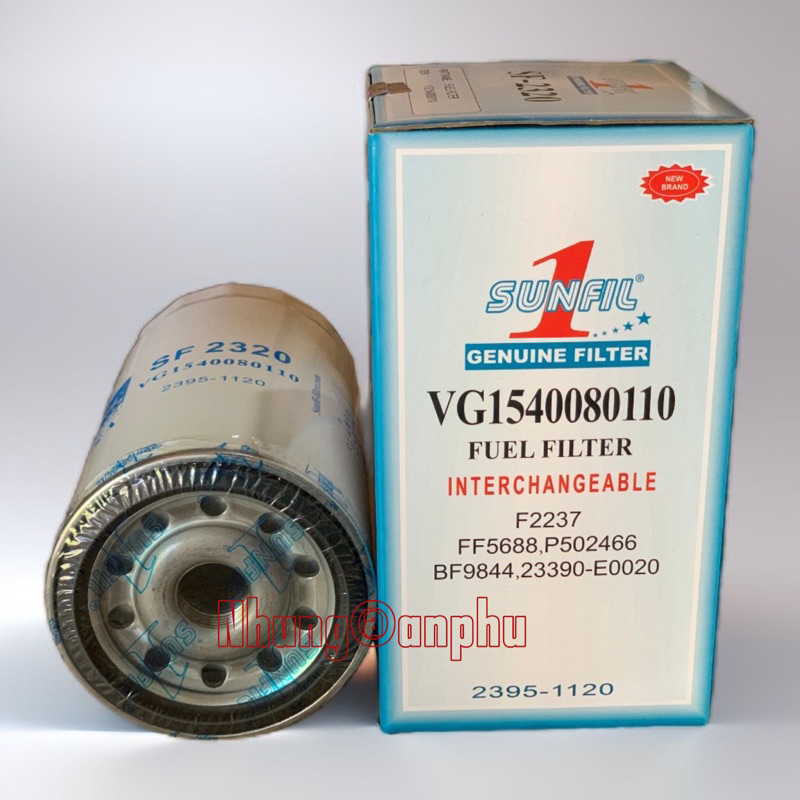 LỌC DẦU HOWO A7 420 VG1540080110 / SF2320 / G5800-1105140C/ FC55240 ...