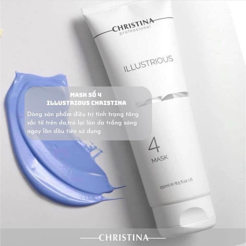 Christina 4 Mask Illustrious Mặt nạ khoáng chất xanh đại dương làm