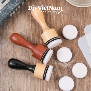 Bộ Con Dấu Bọt Biển Tô Màu – Dụng Cụ Dặm Tán Mực Stamp, Blend Màu Cho Scrapbook Bullet Journal