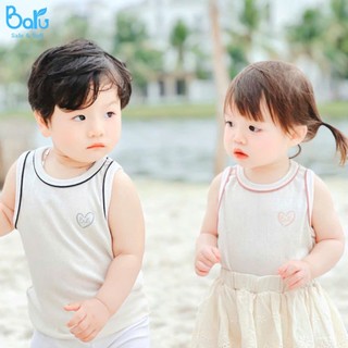 Áo ba lỗ bé trai bé gái mềm mịn