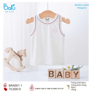 Áo ba lỗ bé trai bé gái mềm mịn