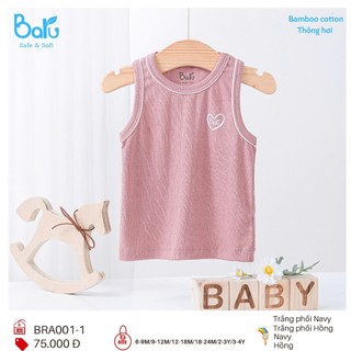 Áo ba lỗ bé trai bé gái mềm mịn