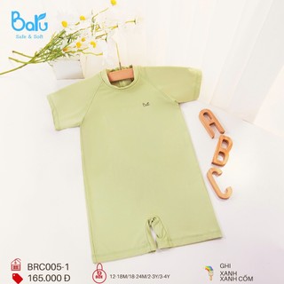 Bộ đồ bơi bé trai màu tươi mát-;- BRC005-1