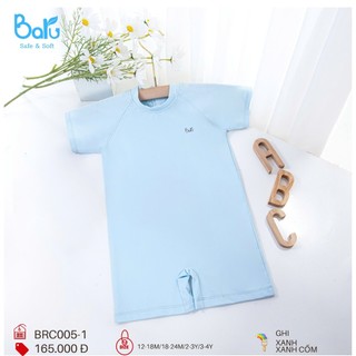Bộ đồ bơi bé trai màu tươi mát-;- BRC005-1
