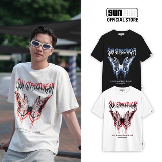 Áo Thun Local Brand Nam Nữ Áo Phông Form Rộng Unisex SUN Cổ Tròn Tay Ngắn Oversize 100% Cotton SUN27