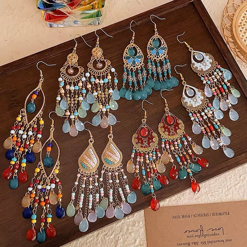 Bông Tai / Khuyên Tai Phong Cách Bohemian Thời trang nữ