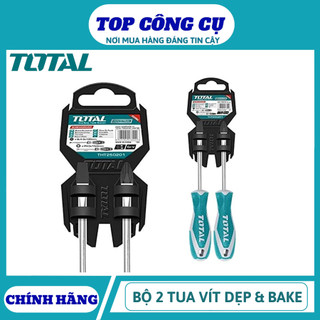 ĐỒ NGHỀ TOTAL Bộ 2 tua vít THT250201