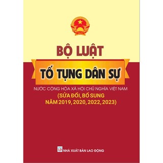 Sách - Bộ Luật Tố Tụng Dân Sự - Sửa đổi bổ sung năm 2019, 2020, 2022, 2023 - ndbooks