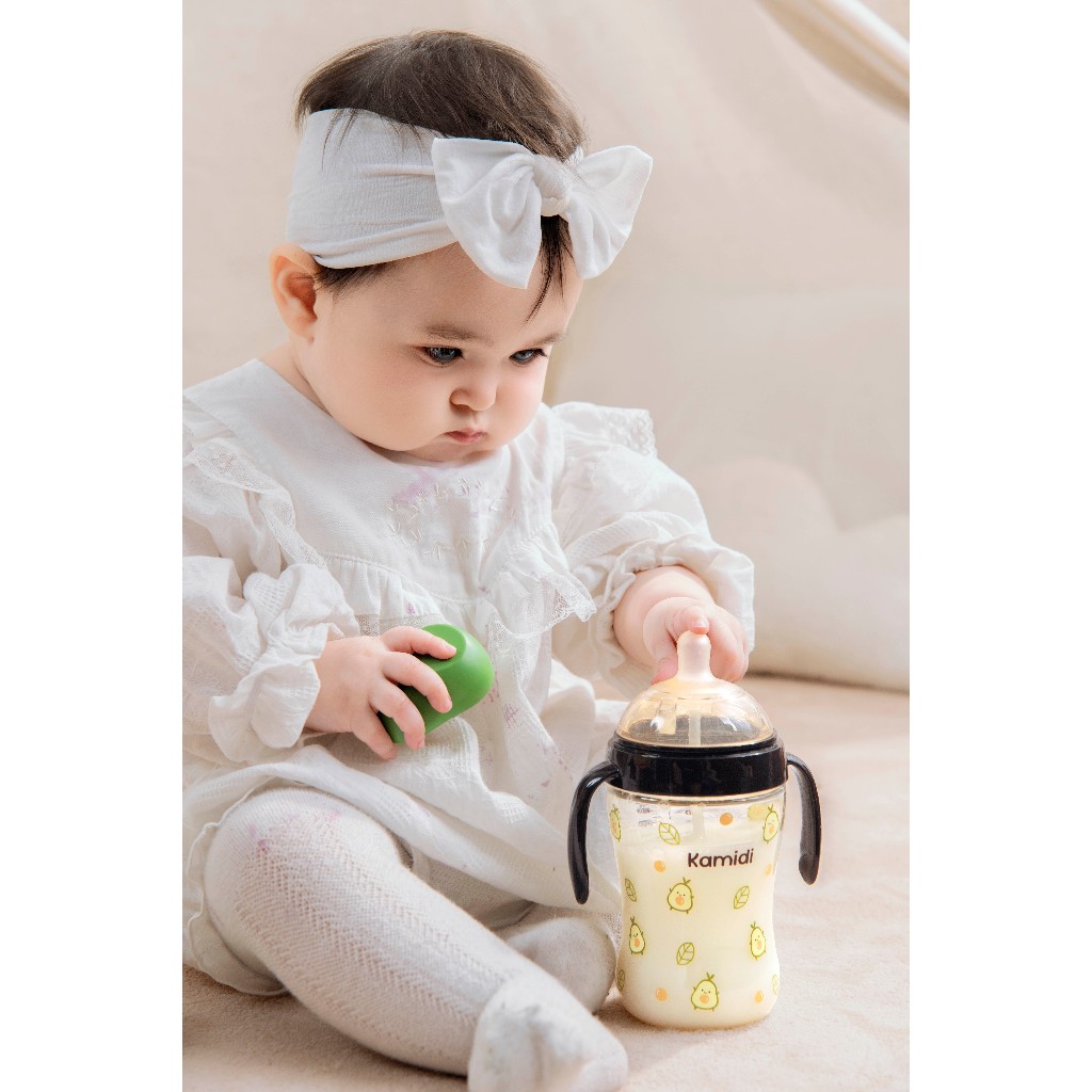 Ảnh Combo Bình Sữa Kamidi Cho Bé Chống Sặc Và Đầy Hơi Hiệu Quả Giúp Bé Ti Được Ở Mọi Tư Thế 3