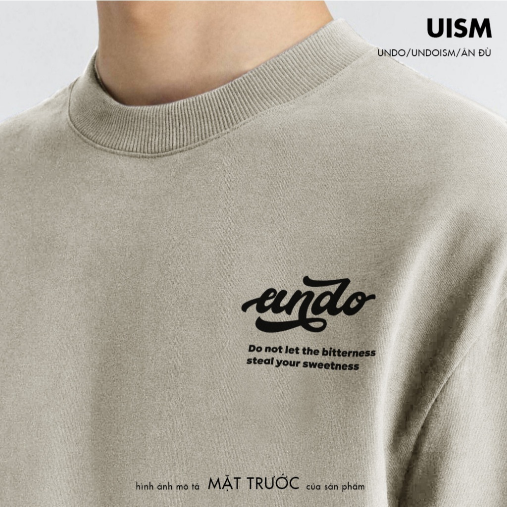 Áo Thun Nam/Nữ Oversized Undo Sweet (12 màu) Cotton - Local Brand Chính Hãng | BigBuy360 - bigbuy360.vn