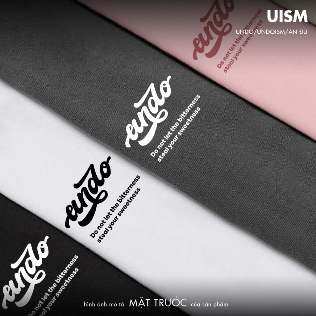 Áo Thun Nam/Nữ Oversized Undo Sweet (12 màu) Cotton - Local Brand Chính Hãng | BigBuy360 - bigbuy360.vn