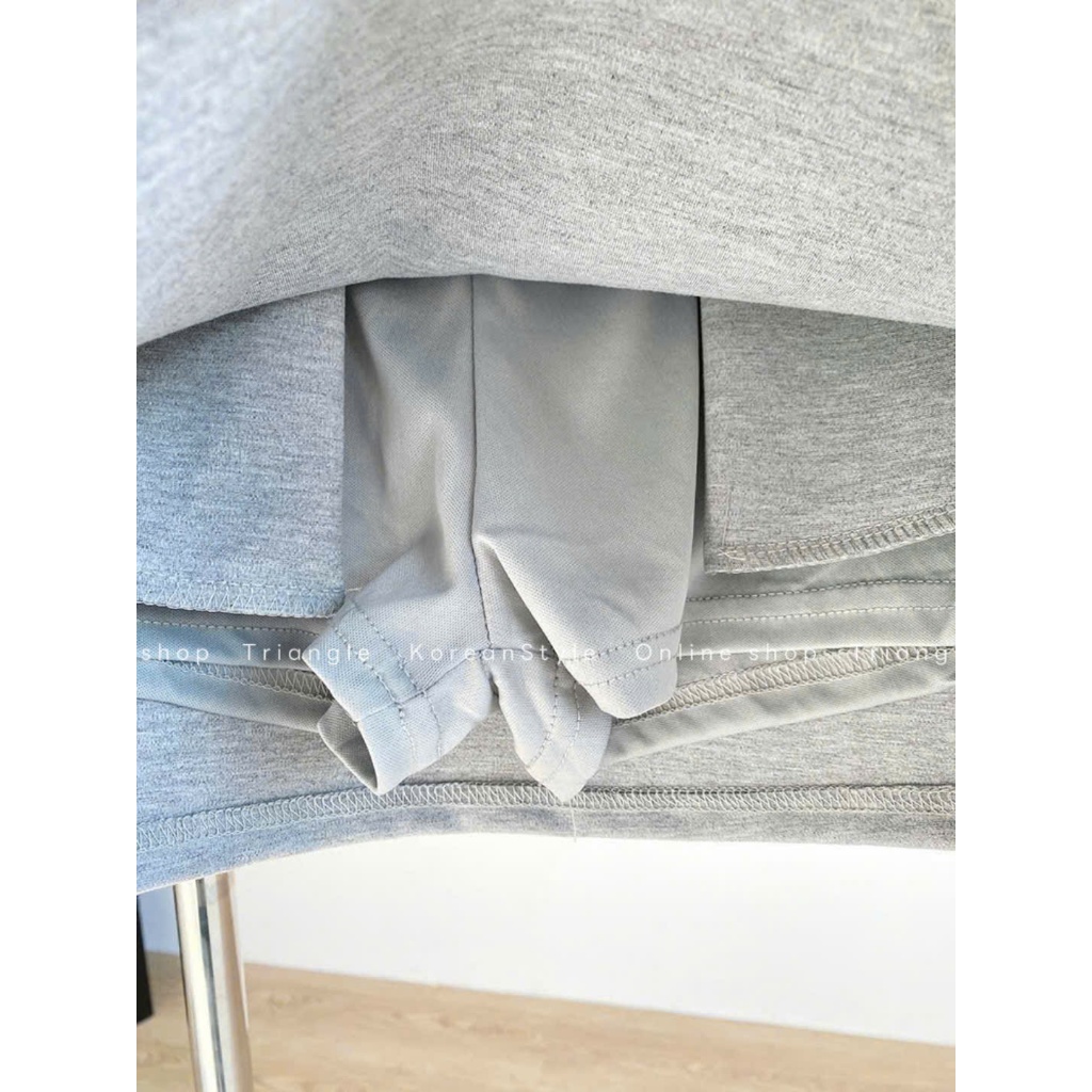 Triangle - (Giá thanh lý, không hoàn) Sportyy Skirt - Chân váy ngắn dáng thể thao Hàn Quốc
