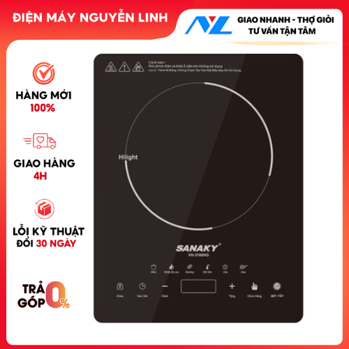 VH6100HG / VH3100HG Bếp hồng ngoại đơn Sanaky VH-6100HG / VH-3100HG