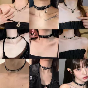 Vòng Cổ, Choker Cổ Da Hình Thắt Lưng Phong Cách Cá Tính MVCCK01