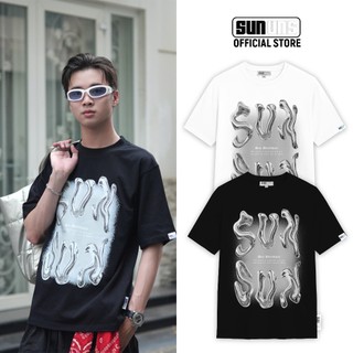 Áo Thun Local Brand Nam Nữ Áo Phông Form Rộng Unisex SUN Cổ Tròn Tay Ngắn Oversize 100% Cotton SUN30