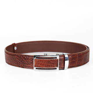 Thắt lưng cá sấu nam, dây nịt cao cấp FTT Leather da cá sấu Thái Lan loai dây liền 3.5cm nguyên bản