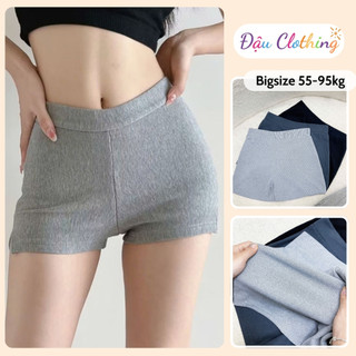 Quần Legging Bigsize Nữ Dáng Biker Ôm Sát Vải Thun Ruby Hàn Co Giãn Thấm Hút Mồ Hôi Q529