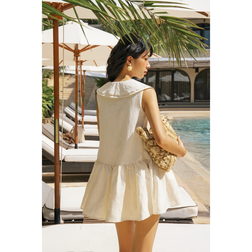 Ảnh OLV - Đầm kiểu sơ mi suông hoa Jream Dress 2