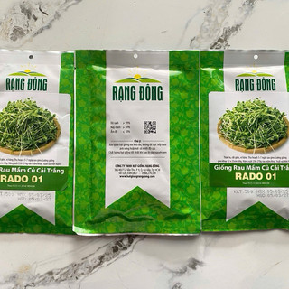 Hạt giống Rau Mầm Củ Cải Trắng RD01 - Gói 50g