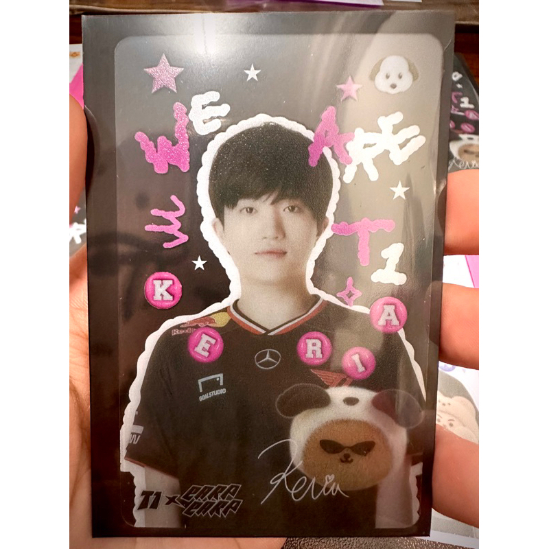 Hàng off sẵn) HOLDER/ CARD/MERCH T1 Faker/Oner/Doran