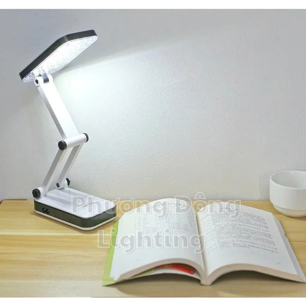 Đèn bàn học Đèn LED để bàn DP 666 24 bóng LED có thể Gấp Gọn Tiện dụng